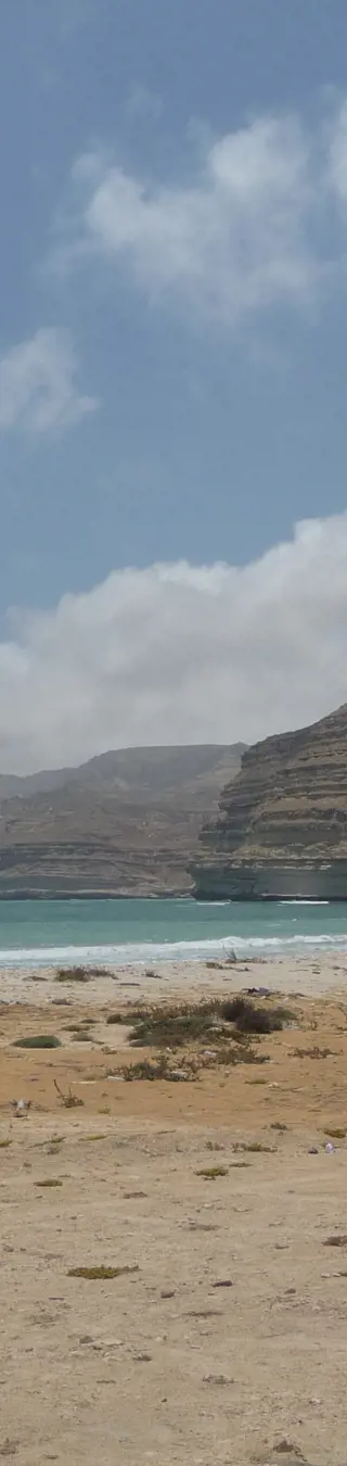 Entdecke abgelegene Pfade und Wasservögel im Wadi Shuwaymiah